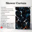 Variété géométrique - Rideau de douche Premium-1836543965