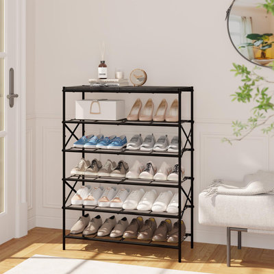 24 Pair Shoe Rack