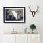 White Cockatoo on a Pine Branch by Ito Jakuchu - Picture Frame Art Prints-55612881-55612886