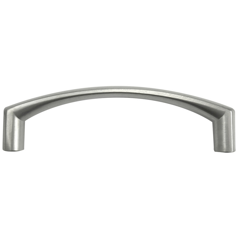 Poignée arche 3,78 po Aventura, Nickel satiné