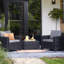 Keter California Armchair x2 - Graphite