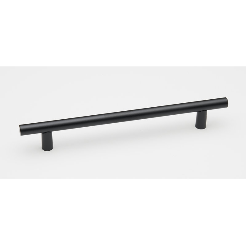 Poignée lisse Vita Bella, Noir mat, 6"