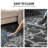 Padowski Floral Gray/Blue/Black Area Rug-1385621243