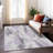 Machine Washable Indoor/Outdoor Claudian ACN1599 Lavender Rug-103605357