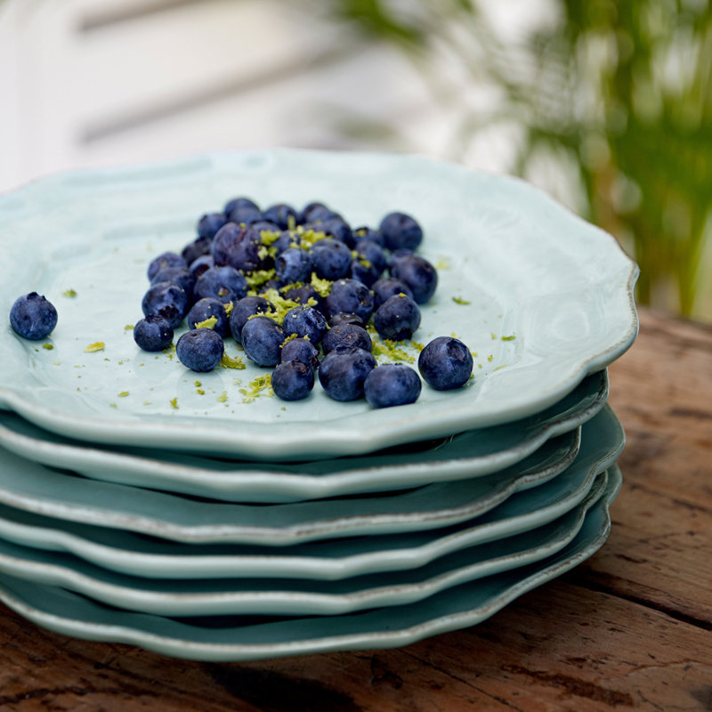Impressions Handmade Stoneware Salad/Dessert Plate