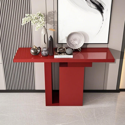 Nordic modern simple console table