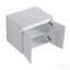 Armoire murale de salle de bain 24 po, 2 portes à fermeture en douceur, montage flottant, blanc brillant (emballage Kd)-129754304