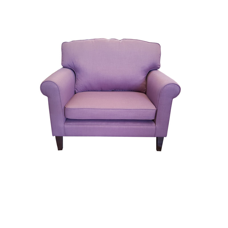 Fenner 1 Seater Loveseat, Turin Lilac