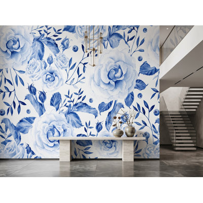 Wall Mural, 100"W x 100"H, Pre-Pasted Paper