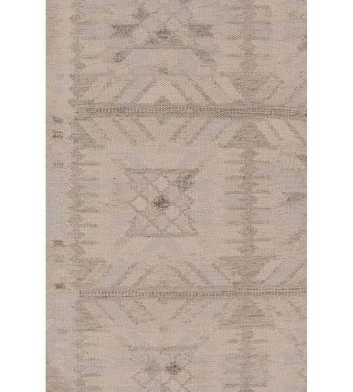 Scandinavian Wool Geometric Area Rug, Rectangle 10' x 14'