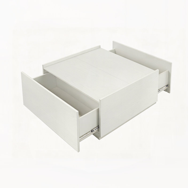 Table basse de style transitionnel 1pc, Blanc