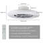 Altan Ceiling Fan with LED Lights