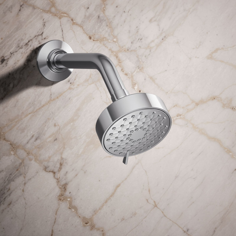 Awaken G90 Flood Fixed Shower Head, Polished Chrome, 2.5 GPM