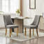 Chaise d'appoint en rayonne de chenille pour salle à manger en rayonne et tissu-866224026-866224020