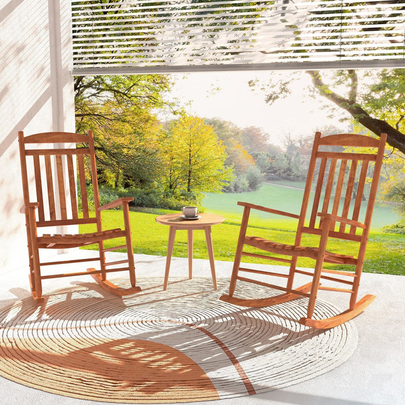 Aramide Solid Wood Rocking Chair
