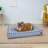 Dellia Geometric Polyester Pet Bed-893349229