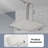 Rain Fixed Shower Head 2.5 GPM GPM-90695529