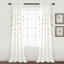 Paire de rideaux semi-transparents avec passe-tringle -1798734824-1798734825