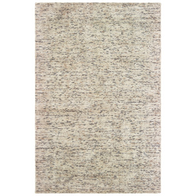 Legends  Handmade Tufted Wool Ivory/Sand Area Rug