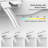 Automatic Smart Bidet Toilet With Rear Ambient Light 1.32 Gpf