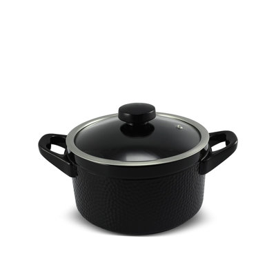 Casserole martelée 20 cm Ceraflame - Noir