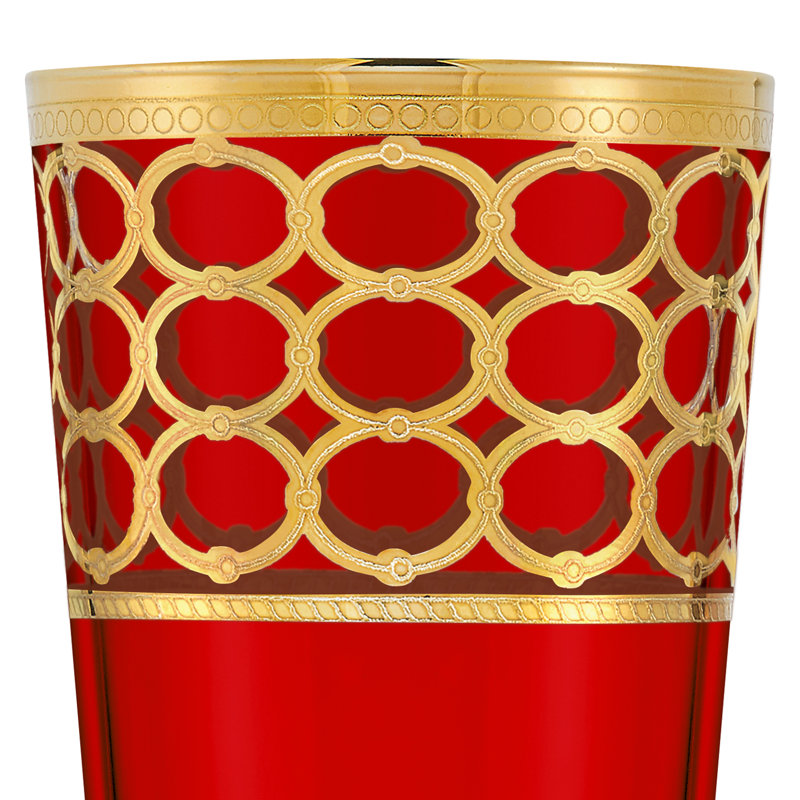 Ensemble de 4 balles Lorren Home Trends, Rouge