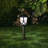 Brown Solar Powered Integrated LED Metal Pathway Light Pack