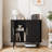 2-pack 31.7" Buffet Sideboard Cabinet with Adjustable Storage Shelves for Entryway, Hallway, Kitchen