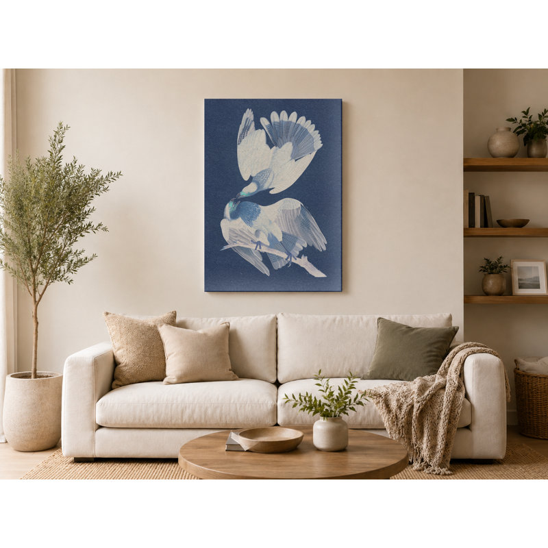 Mauve mauve (planche 22) - Portrait, art mural sur toile, 11" W x 14" H