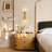 2-Light Dimmable Up and Down Cone Armed Sconce 
