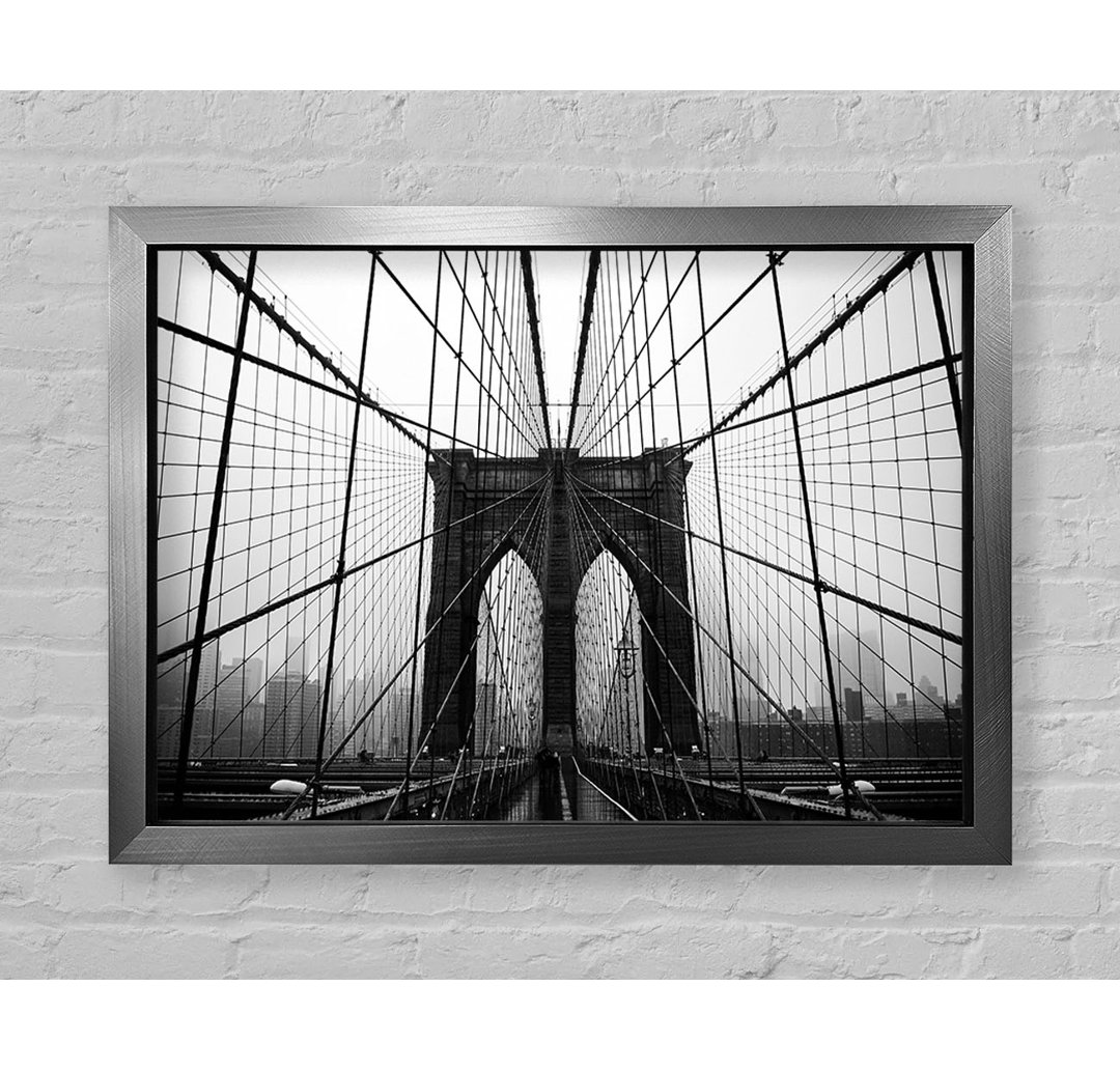 Brooklyn Bridge Perfektion - Druck