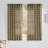 NICETOWN Linen Plaid Curtains Modern Window Panels Check Tartan Light Filtering Curtains for Living Room Bedroom, Rod Pocket Back Tab, 2 Panels-329966683-329966678