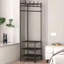 Metal Freestanding 1 - Hook Coat Rack
