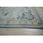 Tapis traditionnel en laine noué à la main bleu clair Makhyia