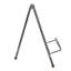 Foreside Home & Garden Cottage Grey Metal Easel
