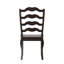Chaise d'appoint en bois massif avec dossier en échelle Fortville-1684474845