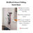5 - Hook Wall Mounted Coat Rack