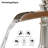 Widespread Single-handle Bathroom Faucet with Drain Assembly-97552461