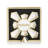 Leland Pavé Corner Crystal Matte Picture Frame