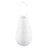 Stella Blossom 14" Teardrop Solar Lantern - Pearl