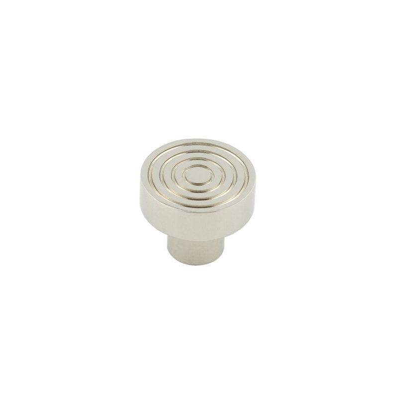Hoxton 30mm Diameter Round Knob, Polished Nickel