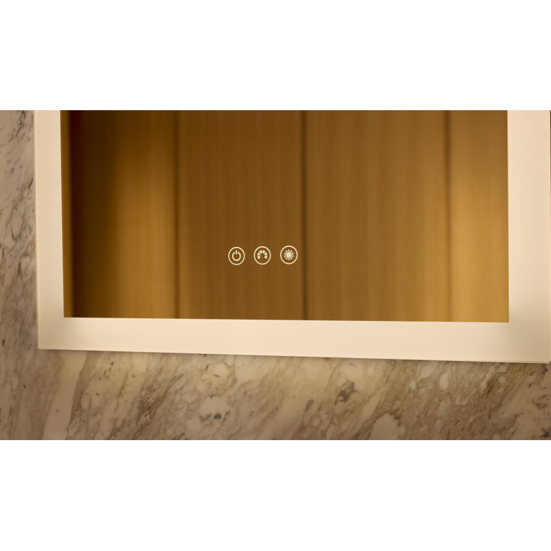 Aio Reserve Cabinet, 24" x 40" x 4", Right Hinge, Perimeter Lit