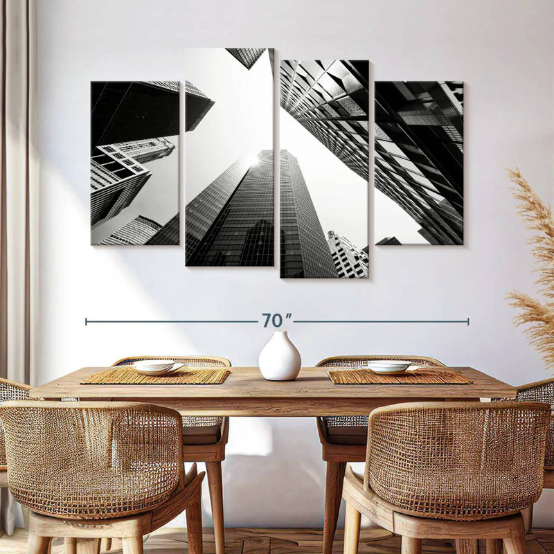 Lilie Buildings de Lower Manhattan, H 42 po x l 68 po
