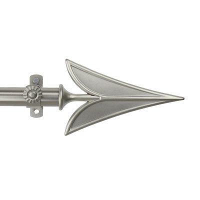 Estevan Stainless Steel Single Curtain Rod