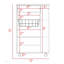 5-Shelf 1-Drawer Kitchen Cart-1809296900