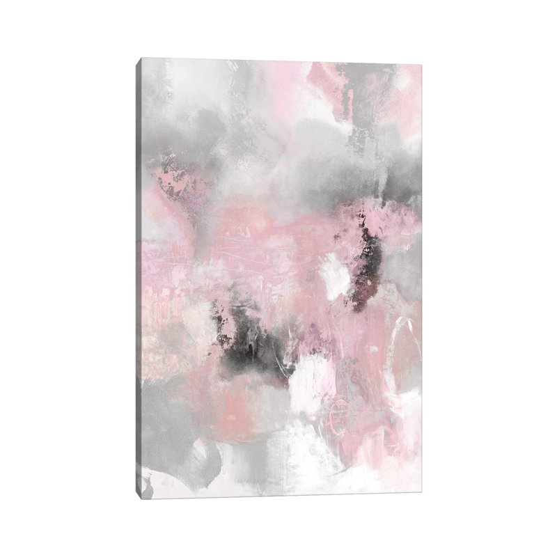 Irresistible Blush II par Tate Bridges - reproduction d'art, H 12 po x l 8 po x P 0,75 po, Toile tendue, Aucun mat