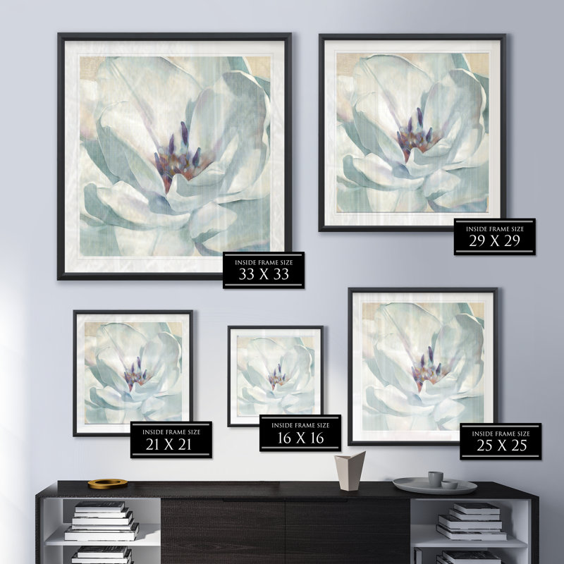 Iridescent Bloom II - reproduction de cadre photo, H 30,5 po x l 30,5 po x P 1,5 po