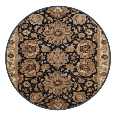 Machine Washable Persian Brown Area Rug