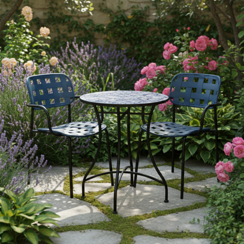 2 - Person Patio Dining Set with Round Table