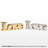 Arali LOVE Ceramic Letter Block Sculpture (Silver)-1511428142